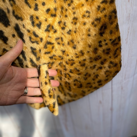 Vintage kids leopard costume showgirl leotard strongman circus Halloween - Picture 7 of 7